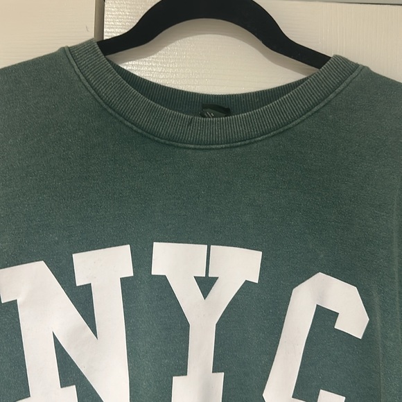 Distressed NYC Sweatshirt - Picture 2 of 3